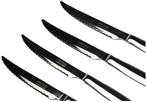 Arcos Knives Steak Knife Set 4 Forged Stainless Steel 4 Inch Made In One Piece Monoblock