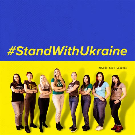 Women Who Code Stands With The People Of Ukraine Women Who Code