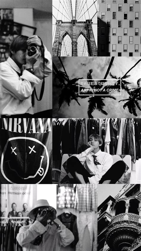 Bts black and white black and white pictures taehyung photoshoot jungkook hot v taehyung kpop aesthetic bts pictures taekook aesthetic pictures. BTS Aesthetic Wallpapers - Wallpaper Cave