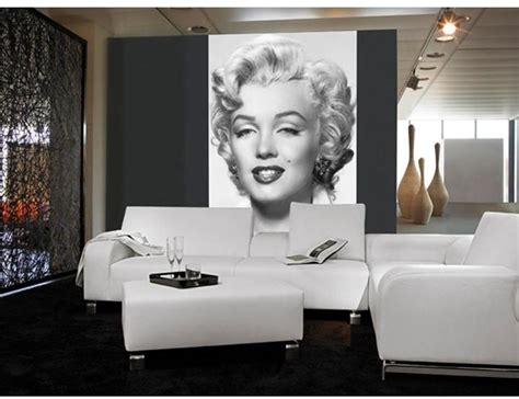 Ideal Decor In X In Marilyn Monroe Wall Mural Marilyn Monroe