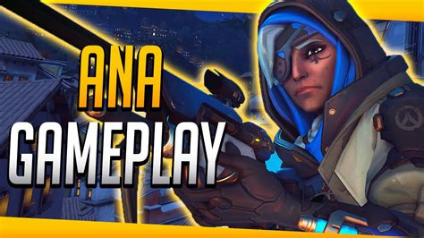 overwatch ana gameplay hero gallery youtube