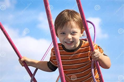 Baby On The Swing Stock Photo Image Of Baby Child Carefree 11128230