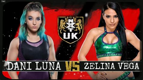 Wr3d Dani Luna Vs Zelina Vega Nxt Uk Womens Championship