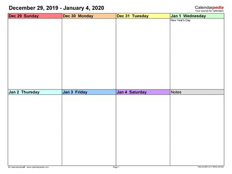 Printable Calendar Bi Monthly Calendar Template 2022