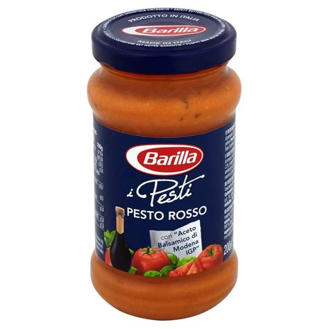 Barilla Pesto Rosso Sos Do Makaronu Z Pomidorami G Zakupy Online Z Dostaw Do Domu