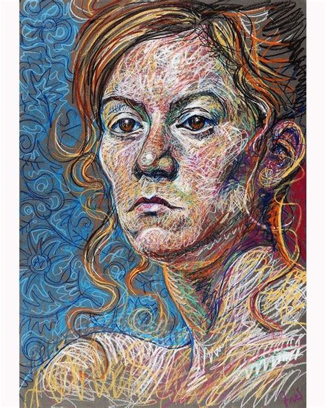 Sara 2007 By Fred Hatt Portraiture Art Portrait Art Crayons Artwork