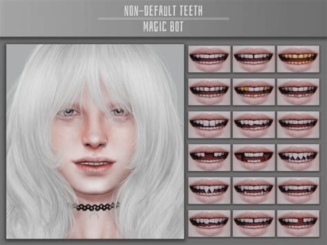 Teeth Custom Content Sims 4 Downloads Page 2 Of 7