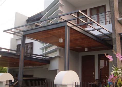 Mereka memanfaatkan peluang usaha yang lumayan menjanjikan. Desain Canopy Teras Rumah Modern Minimalis | homes | Pinterest | Canopies and Modern