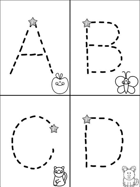 Free Traceable Alphabet MiniBook---Mrs. Christy's Classroom Experiences