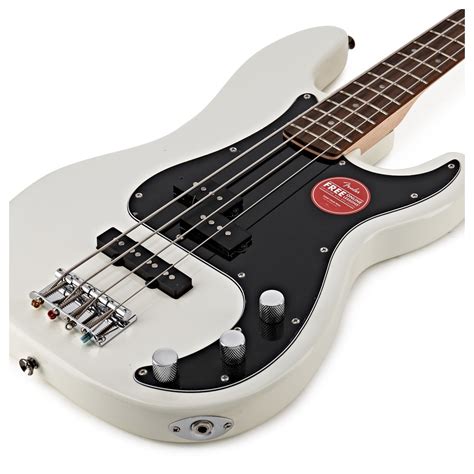 Squier Affinity Precision Pj Bass Olympic White Na