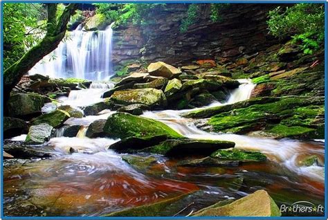 Screensaver Waterfalls With Sound Download Screensaversbiz