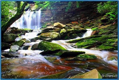 Desktop wallpapers will spruce up your monitors and make your time spent in front of a computer brighter. Waterfall screensaver with sound mac - Download free