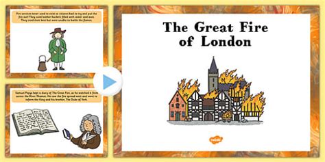 Great Fire Of London Information Powerpoint Ks1