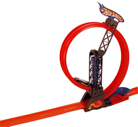 Amazon Com Mattel Hot Wheels Power Loop Stunt Zone Toys Games