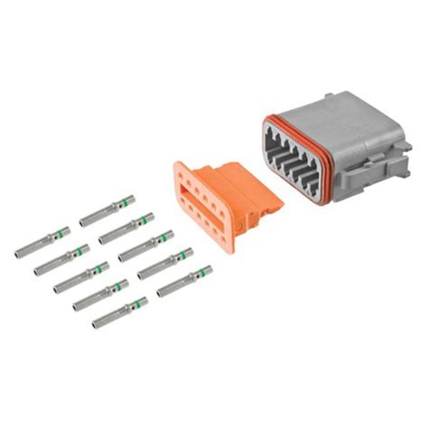 Deutsch Dt12fp 1 Dt Series 12 Pin Plug Kit Genuine Alna Commodities