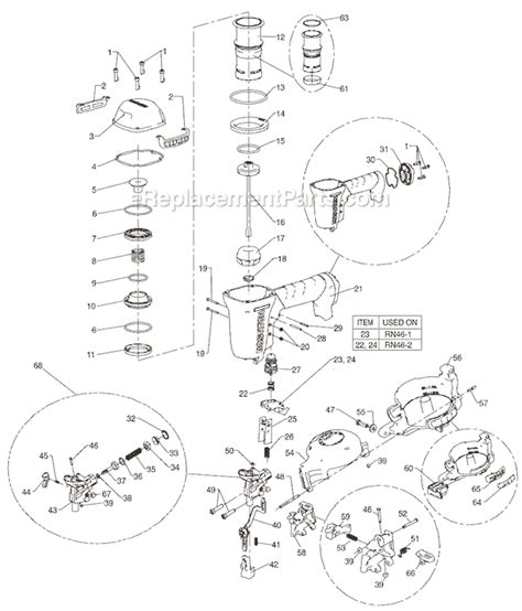 Bosch Coil Nail Gun Parts Diagram My Bios