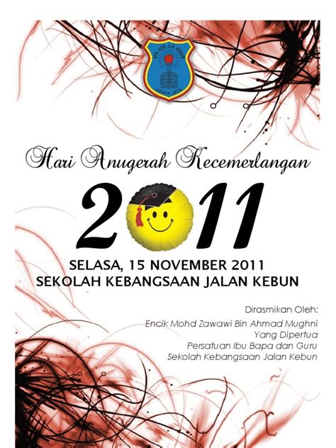 Bibiana julan anak sat anugerah terbaik sahsiah dan akademik 1. Buku Program Hari Anugerah Kecemerlangan 2011