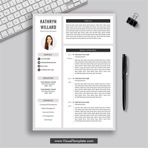 A microsoft word resume template is a tool which is 100% free to download and edit. 2020-2021 Pre-Formatted Resume Template with Resume Icons ...