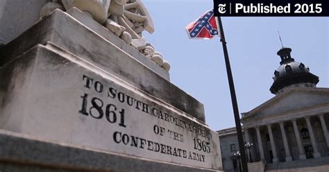views clash where confederate flags fly the new york times