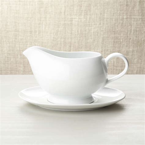Gravy Boat With Saucer Reviews Crate And Barrel