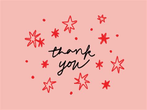 Thank You Note By Chelsea Bretal On Dribbble