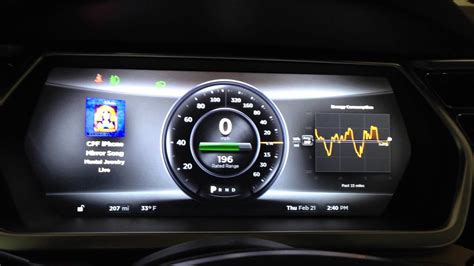 Tesla Model S Driver Display Overview Youtube