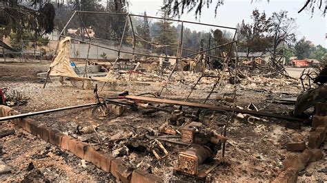 California Wildfires The Eerie Aftermath Of Devastating Fire