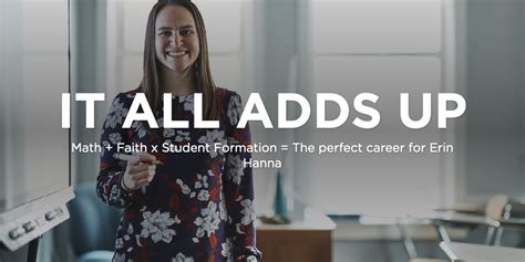 It All Adds Up Math Teacher Erin Hanna Saint Ignatius High School