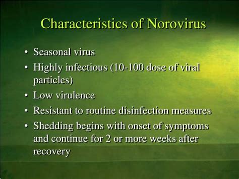 Definitions, translations, and word of the day. PPT - CONTROL OF NOROVIRUS PowerPoint Presentation - ID ...