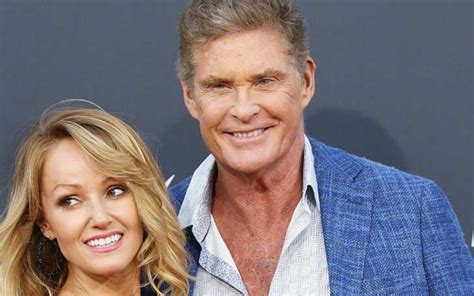 Actor David Hasselhoff And Fiancee Hayley Roberts Tie Knot In A Private