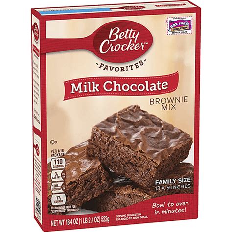 Betty Crocker Favorites Milk Chocolate Brownie Mix Cake Cookie