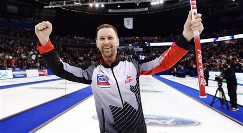 Canadas Brad Gushue Wins Gold At World Mens Curling Championship