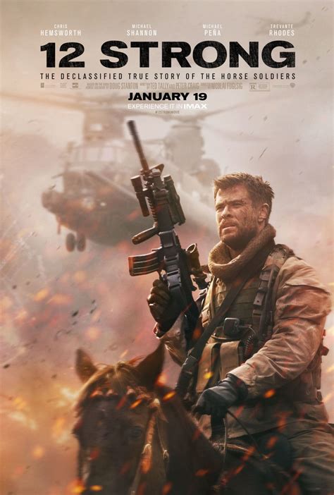 The thor actor shares his surprisingly short. 12 Strong - new character posters: https://teaser-trailer ...