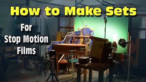 Have you ever wanted to make simple, easy animations? How to Build Sets for Stop Motion Animation - YouTube