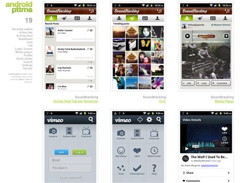 10 android ui design patterns. Mobile UI Design Patterns: 10+ Sites for Inspiration