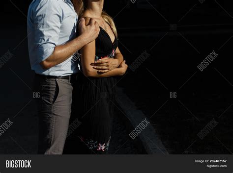 Man Hugs Girl Behind Image And Photo Free Trial Bigstock