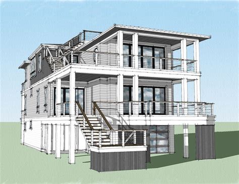 Coastal Home Plans On Stilts Pier House Plans Plans For Houses On
