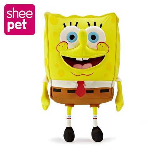 60cm Sponge Bob Baby Toy Spongebob Plush Toy Particle Soft Anime