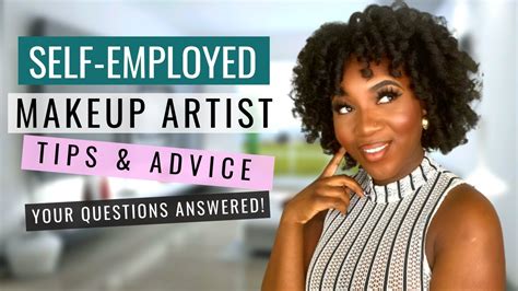 tips on being a self employed makeup artist makeup by sasha youtube