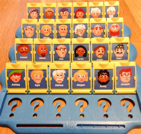 Guess Who Board Game Characters