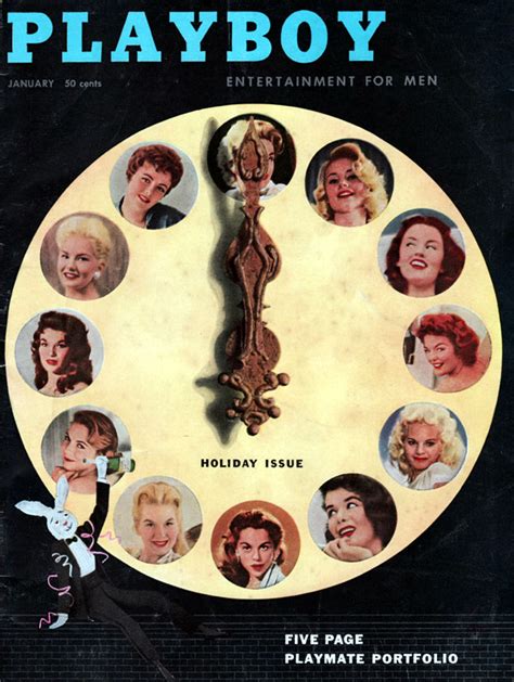 Maybe you would like to learn more about one of these? Playboy January 1957 Magazine Playboy Jan 1957