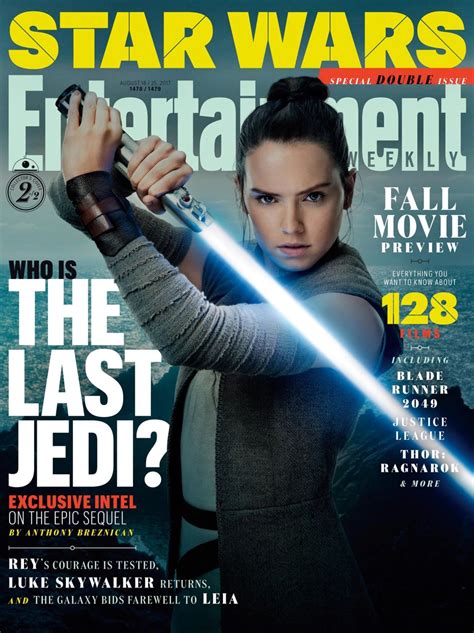 Entertainment Weekly Reveals Star Wars The Last Jedi Details With