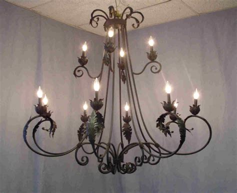 Wrought iron lending to precision and strength. 12 Best Ideas of Vintage Wrought Iron Chandelier