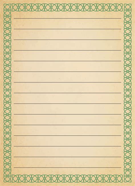 Free Printable Vintage Writing Paper Get What You Need For Free