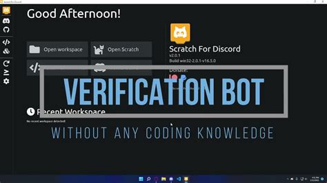 How To Make A Discord Captcha Verification Bot Without Coding Youtube