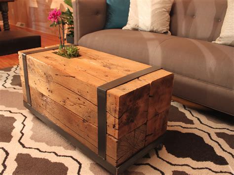 New Life For Old Furniture Diy Table Design Crate Coffee Table Diy