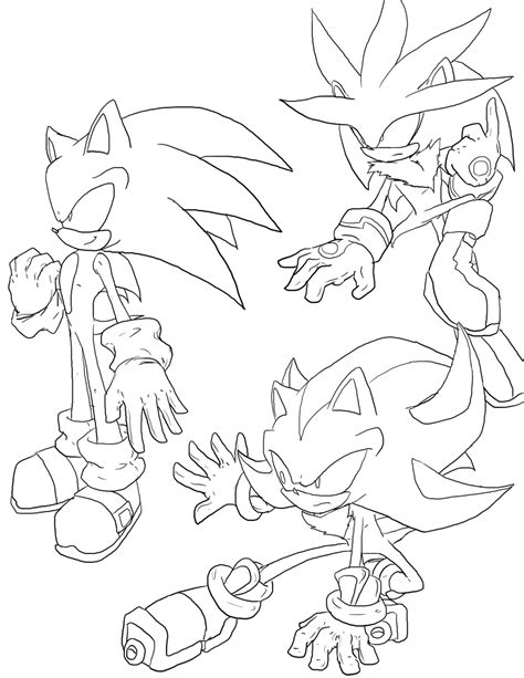 dessins de coloriage sonic à imprimer sur LaGuerche com Page