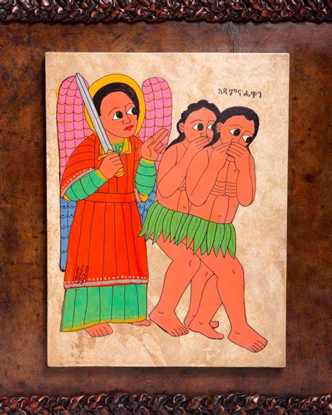 Traditional Ethiopian And African Paintings And Folk Art At St George