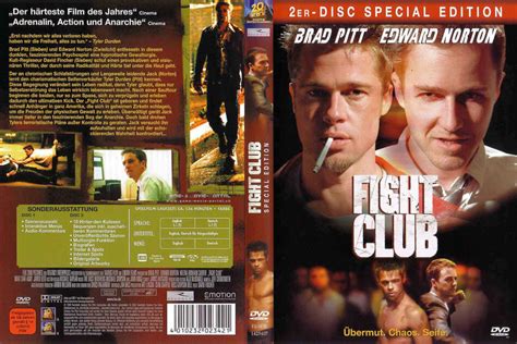 Fight Club R De Dvd Cover Dvdcover