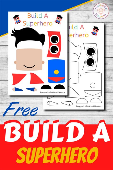 Printable Superhero Activities